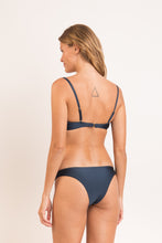 Load image into Gallery viewer, Model Back: Rio De Sol Top Top Shark Bandeau-Joy
