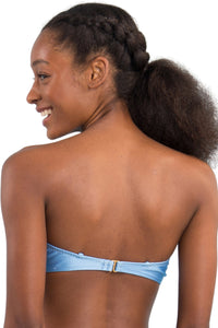 Image 07: Rio De Sol Top Top Shimmer-Baltic-Sea Bandeau-Joy