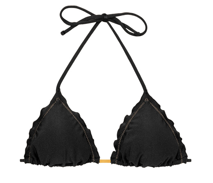 Product Front: Rio De Sol Top Top Shimmer-Black Frufru