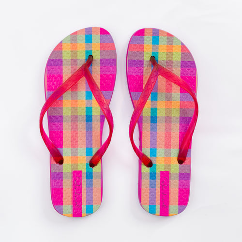 Product Front: Rio De Sol Flip-Flop Tulip-Garden Slim