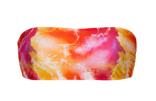 Load image into Gallery viewer, Top Tiedye-Red Bandeau-Reto
